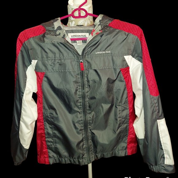 London Fog Hooded Jacket Boy's Size M (10/12) - Picture 1 of 6
